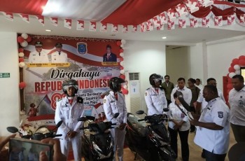 Paskibraka Papua Barat Daya Dapat Hadiah Motor dari Menkum, Ucapkan Terima Kasih