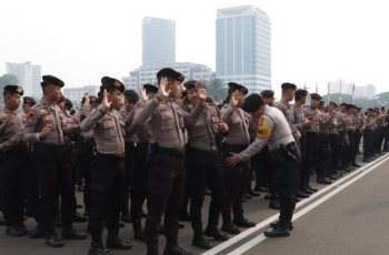 1.250 Personel Gabungan Dikerahkan Kawal Aksi Demo di DPR