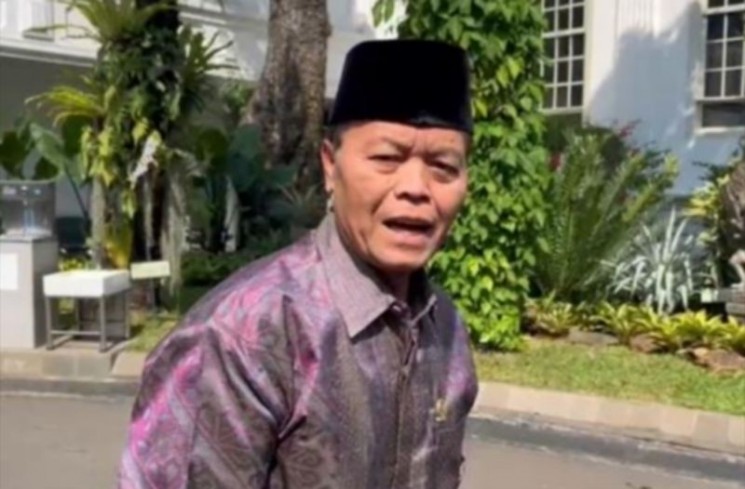 Wakil Ketua MPR RI Hidayat Nur Wahid di Kompleks Istana Kepresidenan, Jakarta, Rabu (23/7/2025). (ANTARA/dokumentasi pribadi)
