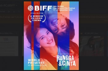 Film Rangga dan Cinta Tayang Perdana di Busan International Film Festival 2025