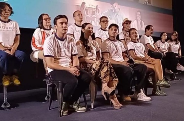 Para Pemain Film Agape. (ist)