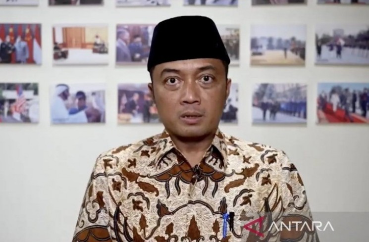 Menteri Sekretaris Negara (Mensesneg) Prasetyo Hadi. ANTARA/HO-BPMI Sekretariat Presiden.
