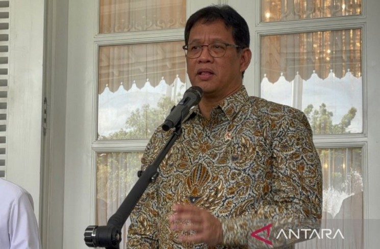Menteri Keuangan Purbaya Yudhi Sadewa di Balai Kota DKI Jakarta, Selasa (7/10/2025). ANTARA/Lifia Mawaddah Putri.
