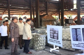 Prabowo: Ada Tanah Jarang Bernilai Rp128 Triliun di Tambang Ilegal Bangka Belitung