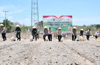 Polda NTT Tanam 1.111 Hektare Jagung untuk Perkuat Ketahanan Pangan Nasional