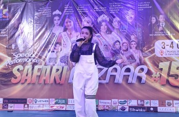 Efah Aaralyn, Karen Nijsen dan Para Beauty Pageant, Meriahkan 'Safari Bazaar Putaran 15'