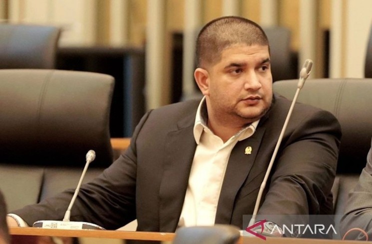 Anggota Komisi IV DPR RI Rajiv di Kompleks Parlemen, Jakarta. ANTARA/HO-DPR/am.