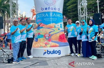 Bulog Luncurkan Kemasan Baru Beras Premium Befood Sentra Ramos untuk Perkuat Citra Produk Nasional