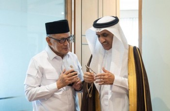 Menhaj RI dan Dubes Saudi Bahas Istithaah Kesehatan Haji 2026