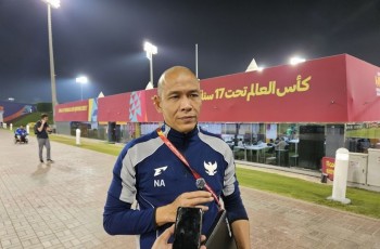 Nova Arianto Bersyukur Timnas U-17 Raih Kemenangan Perdana di Piala Dunia