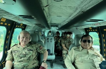Prabowo dan Raja Yordania Sarapan hingga Naik Helikopter Bersama Sebelum ke Halim
