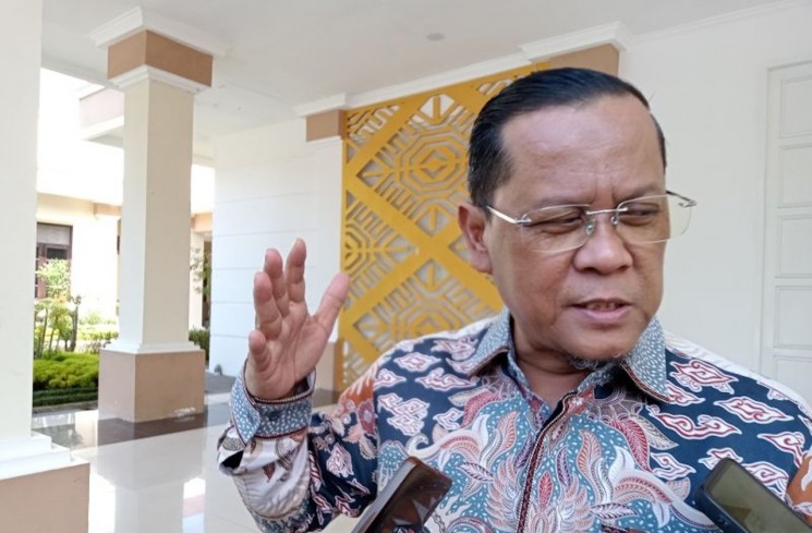 Deputi Bidang Pendidikan dan Peran Serta Masyarakat Komisi Pemberantasan Korupsi (KPK) RI Wawan Wardiana. ANTARA/Nirkomala.
