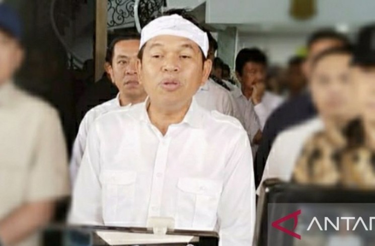 Gubernur Jabar Dedi Mulyadi. (ANTARA/Ali Khumaini/dok)
