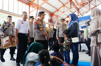 Kapolri Pastikan Keamanan Nataru di Stasiun Tawang Semarang