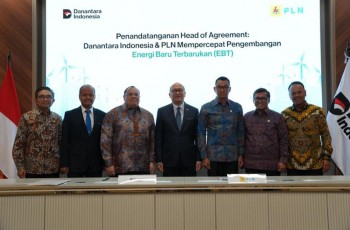 DanantaraPLN Teken HoA, Percepat Investasi Energi Baru Terbarukan