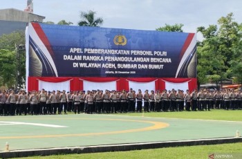 Mabes Polri Kirim 300 Personel Tambahan untuk Percepat Pemulihan Pasca-Banjir Aceh