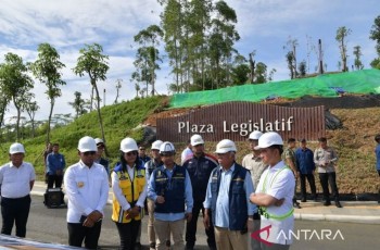 Wapres Gibran Targetkan Pembangunan Kawasan Legislatif-Yudikatif IKN Rampung Desember 2027