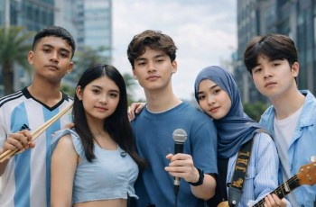 Bersanding dengan Raisa, Band 'The Subsidiz Tampil Memukau Penonton