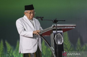 Ma'ruf Amin Targetkan Ekonomi Syariah Jadi Arus Utama Ekonomi Nasional dalam 25 Tahun