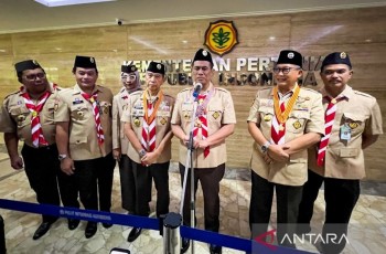 Gemparkan Dunia, Mentan Amran Ajak 25 Juta Anggota Pramuka Wujudkan Swasembada Pangan