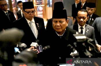 Prabowo Respons Santai Kelakar Trump: "Enggak, Enggak Ada Itu"