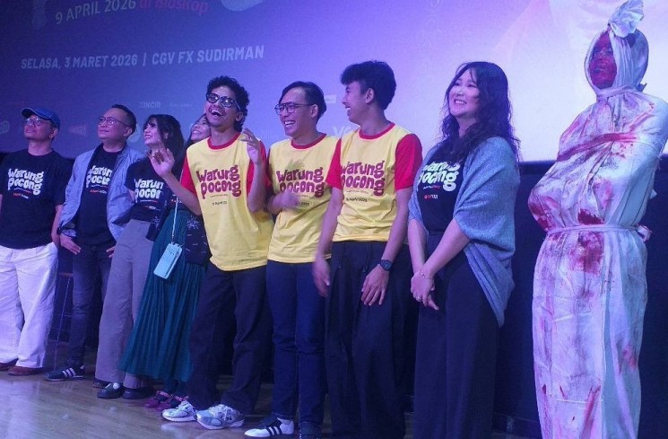 Para pemain Film 'Warung Pocong'. (mia)