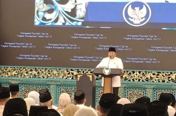 Prabowo di Nuzulul Qur'an: Korupsi Harus Dihilangkan, Itu Ajaran Agama