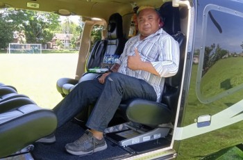 Sukses jadi Intel, Iptu Sukandi Rekam Lagu 'I Love You Bhayangkari' untuk Sang Istri