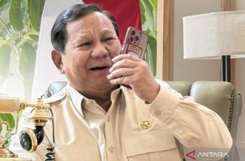 Prabowo Telepon Presiden Palestina Mahmoud Abbas, Perkuat Solidaritas Idulfitri