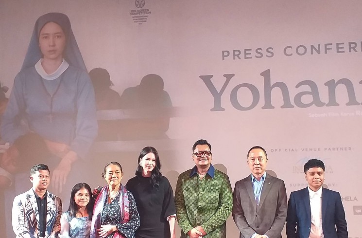 Laura Basuki dan Para Pemain Film 'Yohanna'. (mia)