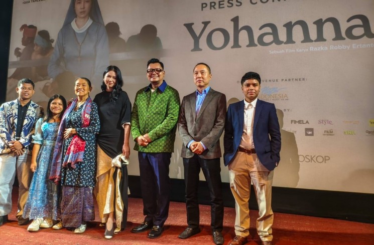 Laura Basuki dan Para Pemain Film 'Yohanna'. (mia)