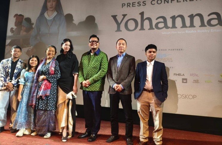 Laura Basuki dan Para Pemain Film 'Yohanna'. (mia)