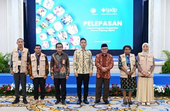 Wapres Gibran Lepas 150 Alumni LPDP Pejuang Digital ke Wilayah 3T