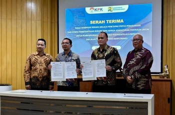 KPK Serahkan Aset Rampasan Rp3,88 Miliar ke Kementerian PU untuk Proyek Tol