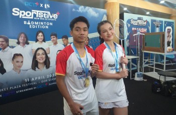 Betrand Peto Raih Juara 2 di Badminton 'Sportstive+'