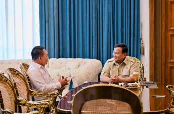 Prabowo Beri Arahan Strategis ke Dudung Abdurachman, Bahas Pertahanan dan Geopolitik Global
