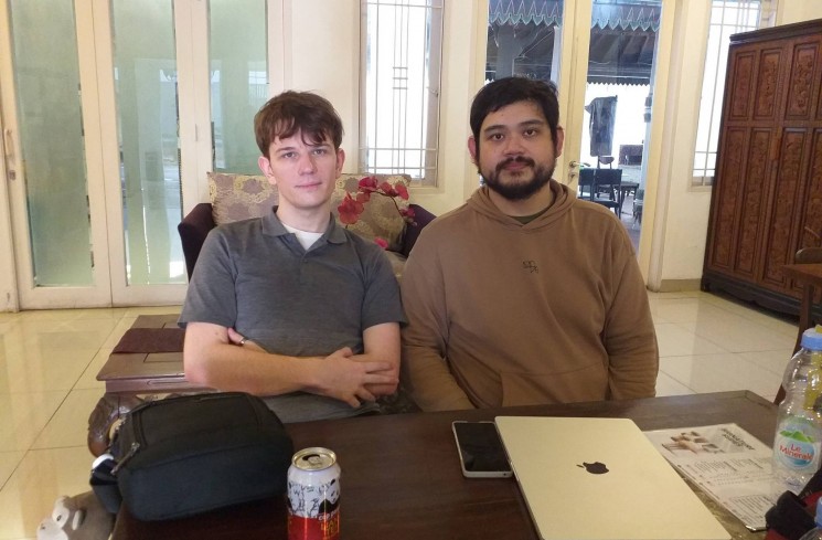 Aldy Riva dan Alexander Nicholi. (ist)