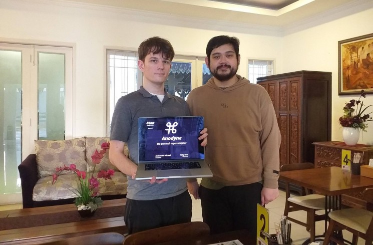 Aldy Riva dan Alexander Nicholi. (ist)