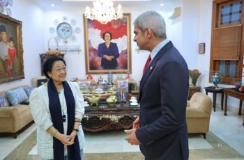 Megawati dan Dubes Kuwait Bahas Dampak Konflik Timur Tengah bagi Indonesia