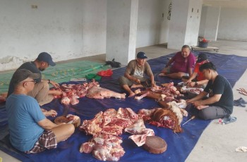 Rayakan Idul Adha 1447 H, Masjid Al Falaah RBK Gelar Salat Ied hingga Pemotongan Kurban, 1 Sapi dan 4 Ekor Kambing
