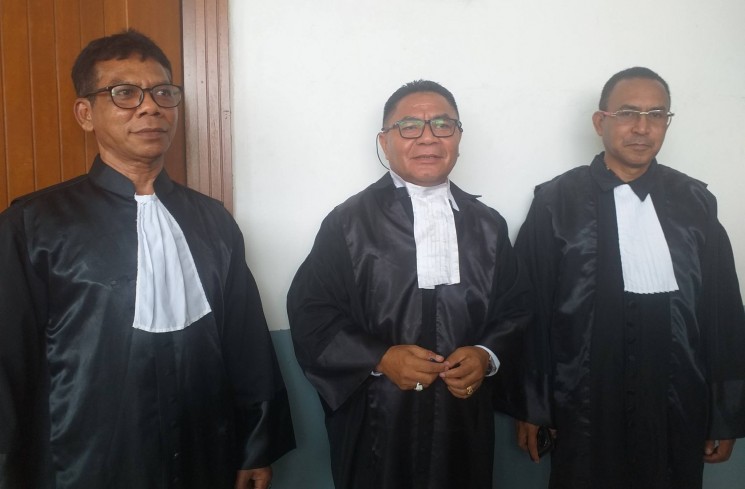 Para Kuasa Hukum, Reinhart Muljadi. (mia) 