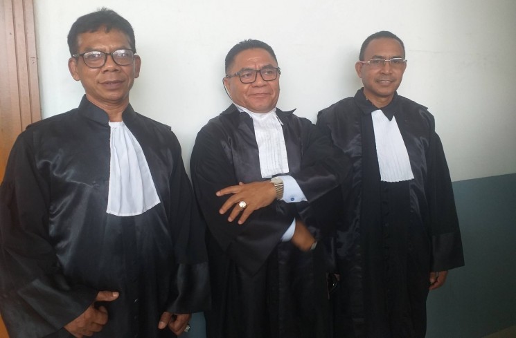 Para Kuasa Hukum, Reinhart Muljadi. (mia) 