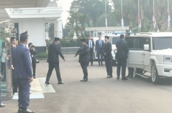 Presiden Prabowo Melayat Ryamizard Ryacudu di Kemhan Sebelum Dimakamkan di TMP Kalibata