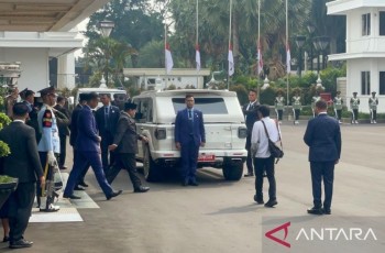 Presiden Prabowo Melayat Jenderal Ryamizard Ryacudu Sebelum Hadiri Upacara Hari Lahir Pancasila