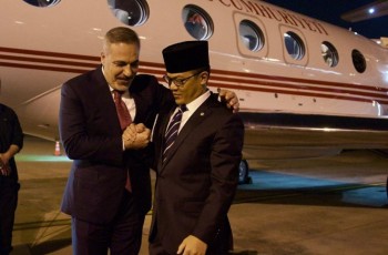 Menlu RI Sugiono Sambut Kunjungan Resmi Menlu Turkiye di Jakarta