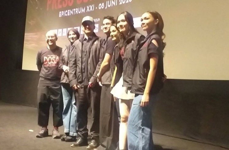 Para Pemain Film 'Dosa'. (mia)