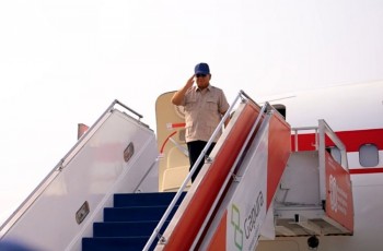 Didampingi Menkes hingga Mayor Teddy, Presiden Prabowo ke Lampung Resmikan RSUD Baru