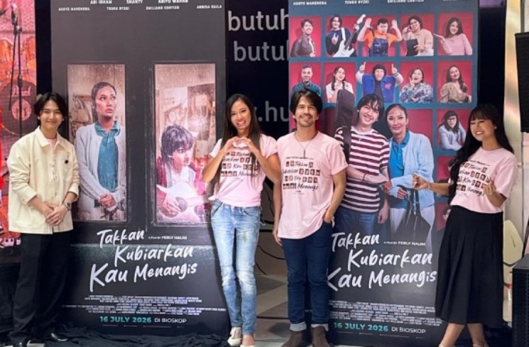 Para Pemain Film 'Takkan Kubiarkan Kau Menangis'. (ist)