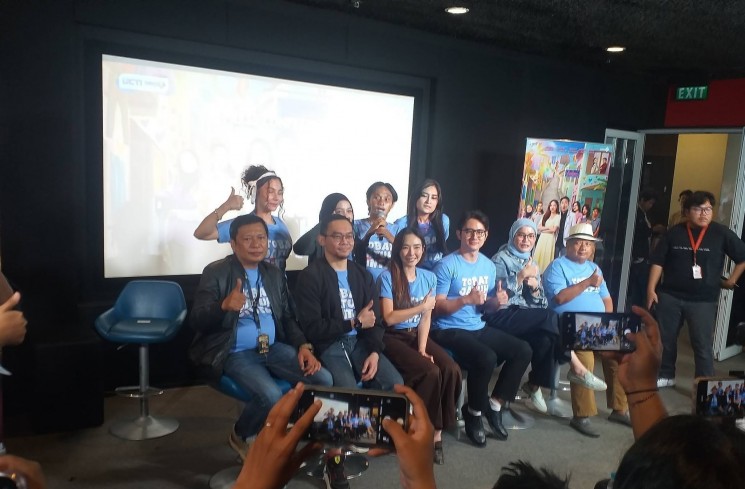Para pemain sinetron 'Tobat Jatuh Cinta'. (mia)