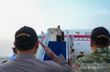 Presiden Prabowo Bertolak ke Gorontalo, Hadiri Puncak PENAS Petani-Nelayan XVII